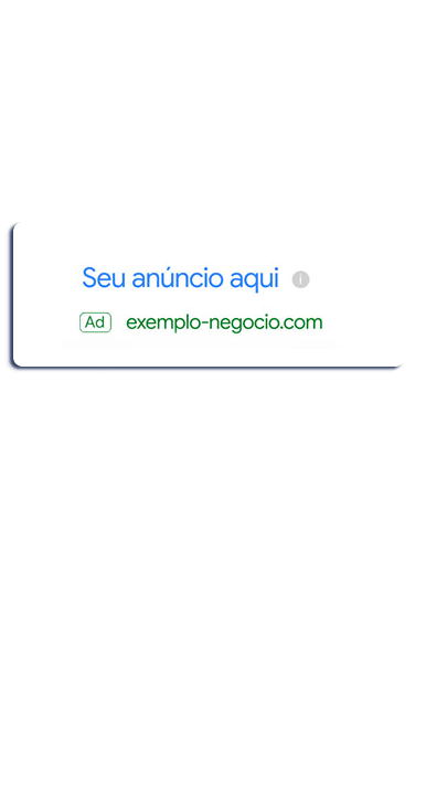 Anúncio do Google Ads Ilustração