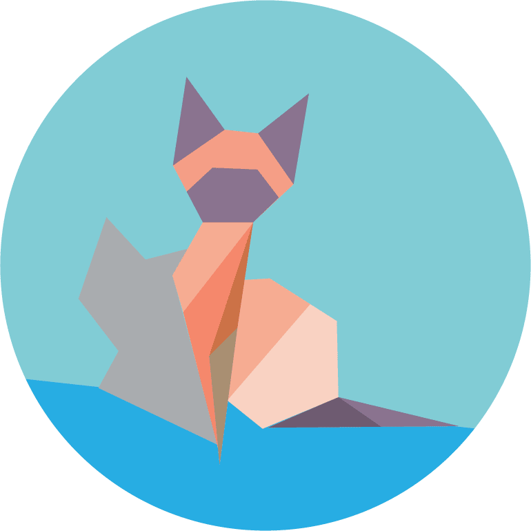 gato em origami no links patrocinados rj